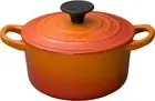 Le Creuset Cast Enamel Pot, Two-Handed Pot, Iron Pot, Signature Cocotte Ronde 18
