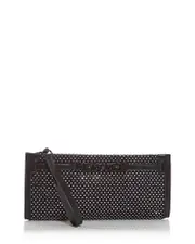 Rebecca Minkoff Curb Link Embellished Wristlet