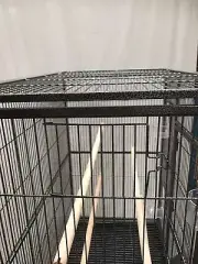 YES4PETS 161 cm Bird Cage Parrot Aviary Pet Stand-alone Budgie Perch Castor Whee