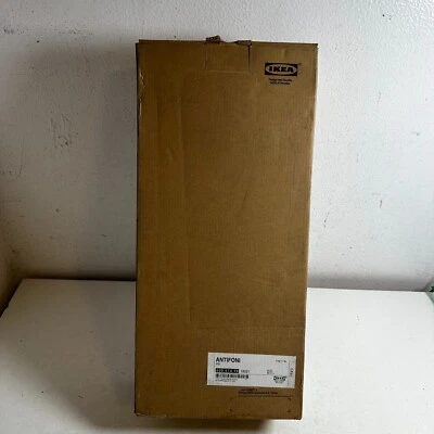 IKEA Antifoni 600.674.98 Silver Desk Work Adjustable Arm Head Metal Light Lamp