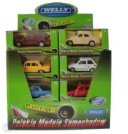 Classical Polish Car Model Diecast Toy Fiat Polonez Syrena Warszawa 1:43 Welly