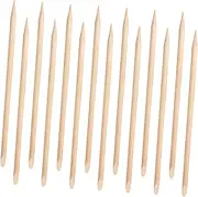 Healeved 100pcs Disarmor Stick Nail Sticks Nail Art Manicure Pedicure Sticks Wooden Cuticle Sticks Manicure Supplies Nail Polish Stick Pedicure Tools Nail Cuticle Pusher Wood Stick