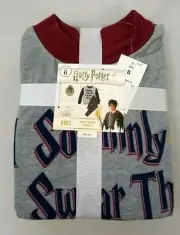 Harry Potter Kids Size 6 Pajamas 2 Piece PJ Set "Solemnly Swear Up to No Good"