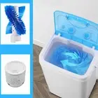 (Blue EU Plug 220V)Portable Mini Washing Machine Household 7.5L Large Single