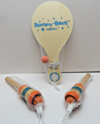 New in Packaging 1-Bounce Back w/ Paddle and 2-Catch a Ball (w165