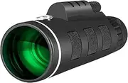 Monocular Telescope, 40x Zoom HD Day/Outdoor Portable Telescope for Wildlife Bird Watching Camping Travelling Concert Sporting Events, Waterproof