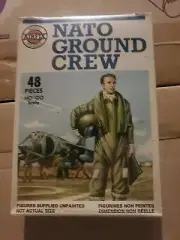 Airfix NATO Ground Crew 44 Figures - AIRFIX S58 Brand New Factory Sealed