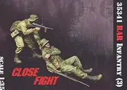 Bravo 6 1/35 Vietnam War RAR Infantry 3 Wounded Soldier Backward! Resin Kit B6-35341 Molded Color