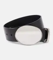 [Isabel Marant] Isabel Marant Leonie leather belt Inch 33.5 black