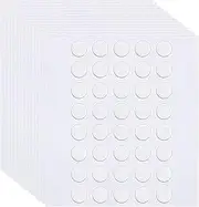 Double-Sided Adhesive Tape Stickers 560Pcs Removable Waterproof No Trace Round Sticky Putty Round Putty Clear Sticky Tack for Christmas Festival Decoration
