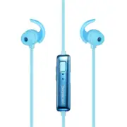Bluetooth Sports Wireless Earphones Metal in Blue