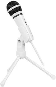 Sf-910 Multifunctional 3.5mm Live Sound Microphone Portable Broadcasting Condenser Microphone with Stand for Desktop C-omputer Notebook C-omputer