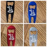 FULL Lot Golf Divot Tool With Bottle Opener 4 colors 240 pieces