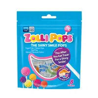在飛比找PChome24h購物優惠-【Zollipops】木糖醇無糖棒棒糖-綜合水果口味(8支入