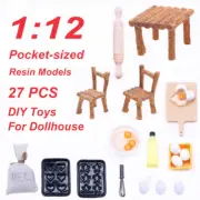 Kids Kitchen Toy DIY Cooking and Baking Set Girl Boy 27pcs Chef Role Play Gift