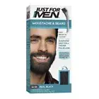 Just For Men Moustache & Beard Brush-In Colour Real Black M-55