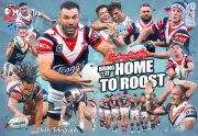 2024 SYDNEY ROOSTERS NRL RUGBY FINALS TEAM POSTER,BARGAIN,1