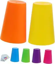 BRIGHTFUFU Stack up Toys 1 Set Set Cups for Boys and Girls for Outdoor Play Parent-Child Interaction