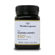 Wedderspoon Raw Premium Manuka Honey MGO 850 17.6 Oz Unpasteurized New Zealan...