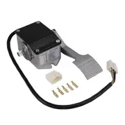 Forklift Throttle Foot -005 0-5K Electric Accelerator for EV Throttle Pedal black silver