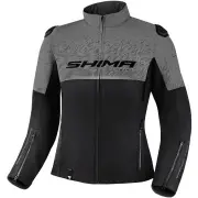 Drift Ladies Black Grey Textile Motorcycle Jacket
