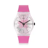 在飛比找momo購物網優惠-【SWATCH】New Gent 原創系列手錶PINK DA