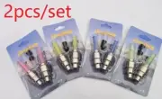 2Pcs Valve Stem LED CAP for Bike Bicycle Motorcycle Wheel Tire Light lamp