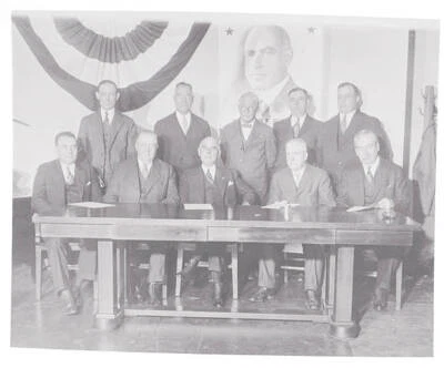 Lieutenant Governor Herbert H Lehman Labor Representatives - Labor - Old Photo