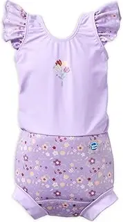 Splash About Happy Nappy Suit Lilac Spring 12-24 Months, Lilac Spring, 12-24 Monate