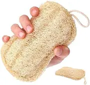 2 PCS Loofah Natural Shower, Kitchen Eco-Friendly, Cleaning Exfoliating Body sponge for Skin Care, Bath Spa Shower, soft touch, multi-purpose organic for children