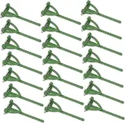 LALAFINA Fallout Pin Brooch 200pcs Enamel Corsage Clips Boutonniere Pins Triangle Shape