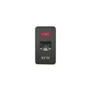 GME XRS-RJ45R4 XRS Pass-through Adaptor - Type 4 (Red)