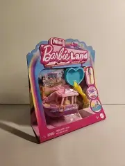 Mini BarbieLand Doll & Toy Vehicle Sets with 1.5-inch Doll