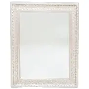 Woven Mirror, Silver, Large