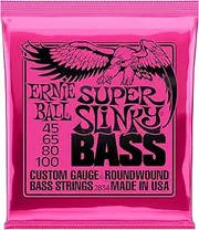 Ernie Ball Super Slinky Nickel Round Wound Bass Set, .045 - .100