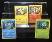 Pokemon McDonalds 25th Anniversary Promo Pikachu Squirtle Charmander Bulbasuar