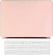 Case Compatible with New MacBook Pro 16 inch 2021 2023 A2485 A2780 A2991 M1 M2 M3 with Retina Display and Touch ID, Colorful Smooth Plastic Laptop Protective Case & Keyboard Cover Skin - Pink