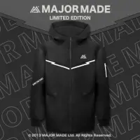 在飛比找momo購物網優惠-【MAJOR MADE】二代太空棉厚磅連帽外套(太空棉 連帽