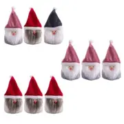 3pcs/set Handmade Swedish Gnome Tomte for Doll Ornaments Christmas Elf Decoratio