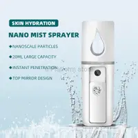 在飛比找蝦皮購物優惠-Nano Mist Sprayer 便攜式 USB 可充電手