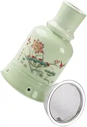 1 Set Pot Can Burner Can Massage Can Supplies Massage Tool Scraping Tool Device Scraping Massage Pot Ceramics Green