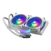 Cooler Master MasterLiquid ML240 Illusion ARGB AIO CPU Liquid Cooler - White