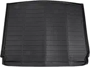 X AUTOHAUX 1 Pc Cargo Liner Rear Trunk Mat for Ford Bronco Sport 2021-2023 Rear Trunk Cargo Luggage Boot Tray Mat Black TPE Long Grid Pattern
