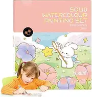 Watercolor Painting Book, Watercolor Work Book | Coloring Watercolor Painting - 24 Pages Drawing Toys For Art Projects, Craft Kits Educational Toys