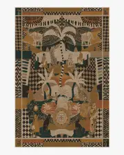 200' x 290' | Machine Washable Runner Rug | Kid & Pet Friendly | Indoor Rug | Architectural Digest La Joie Natural Multicolour Rug | Ruggable