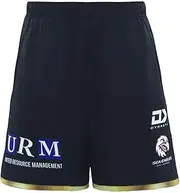 NRL 2025 Training Shorts - Manly Sea Eagles - Black - Adult - Mens