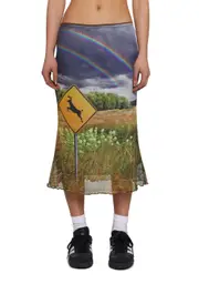 [Current Mood] Double Rainbow Mind Mesh Skirt