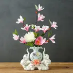大象花瓶陶瓷擺件花藝插花家居裝飾品客廳電視柜酒柜擺設開業禮品