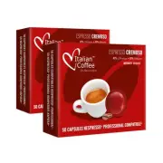 Italian Coffee pods compatible with Nespresso PRO Professional machines, Zeni...