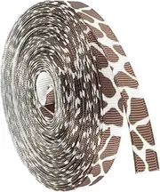 FOMIYES Giraffe Print Grosgrain Ribbon for DIY Projects Animal Print Craft Ribbon for Wrapping and Sewing Yards Wide for Crafts and Celebrations